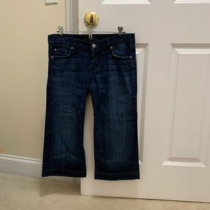 Seven cropped jeans